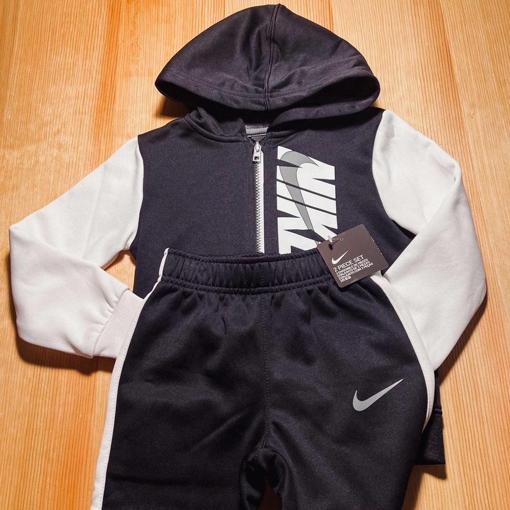 Nike Boys Dri-Fit Tracksuit Jacket & Pants - Picture 7 of 8
